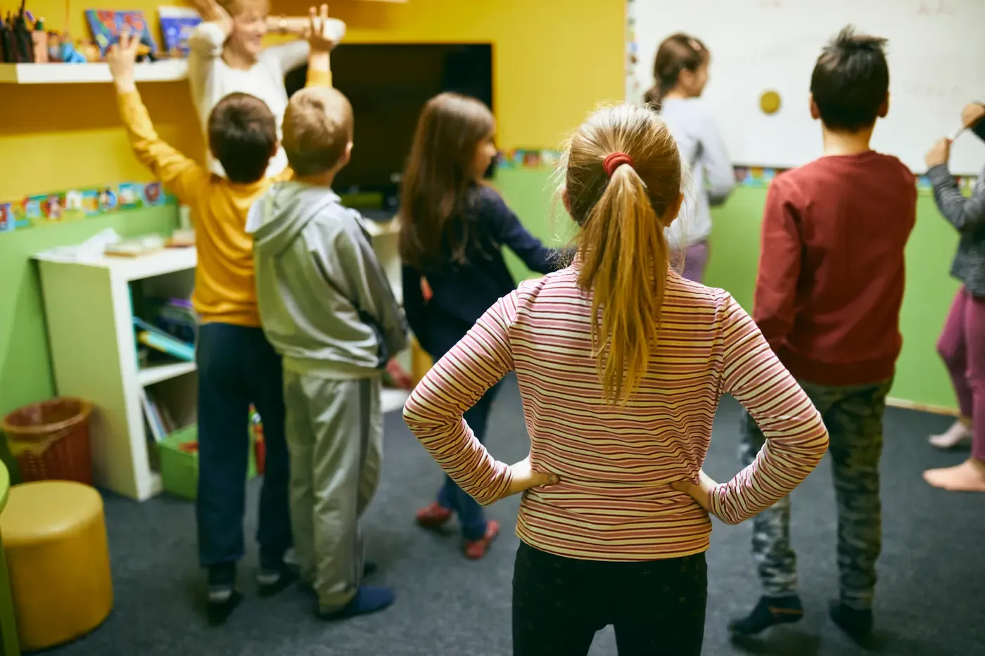 Young people taking part in a Mental Health Warriors group